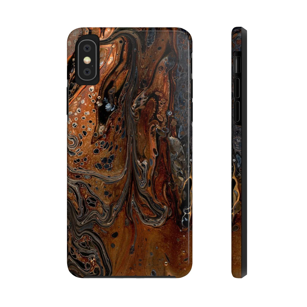 Acrylic Pour Art Phone Case - Image 3