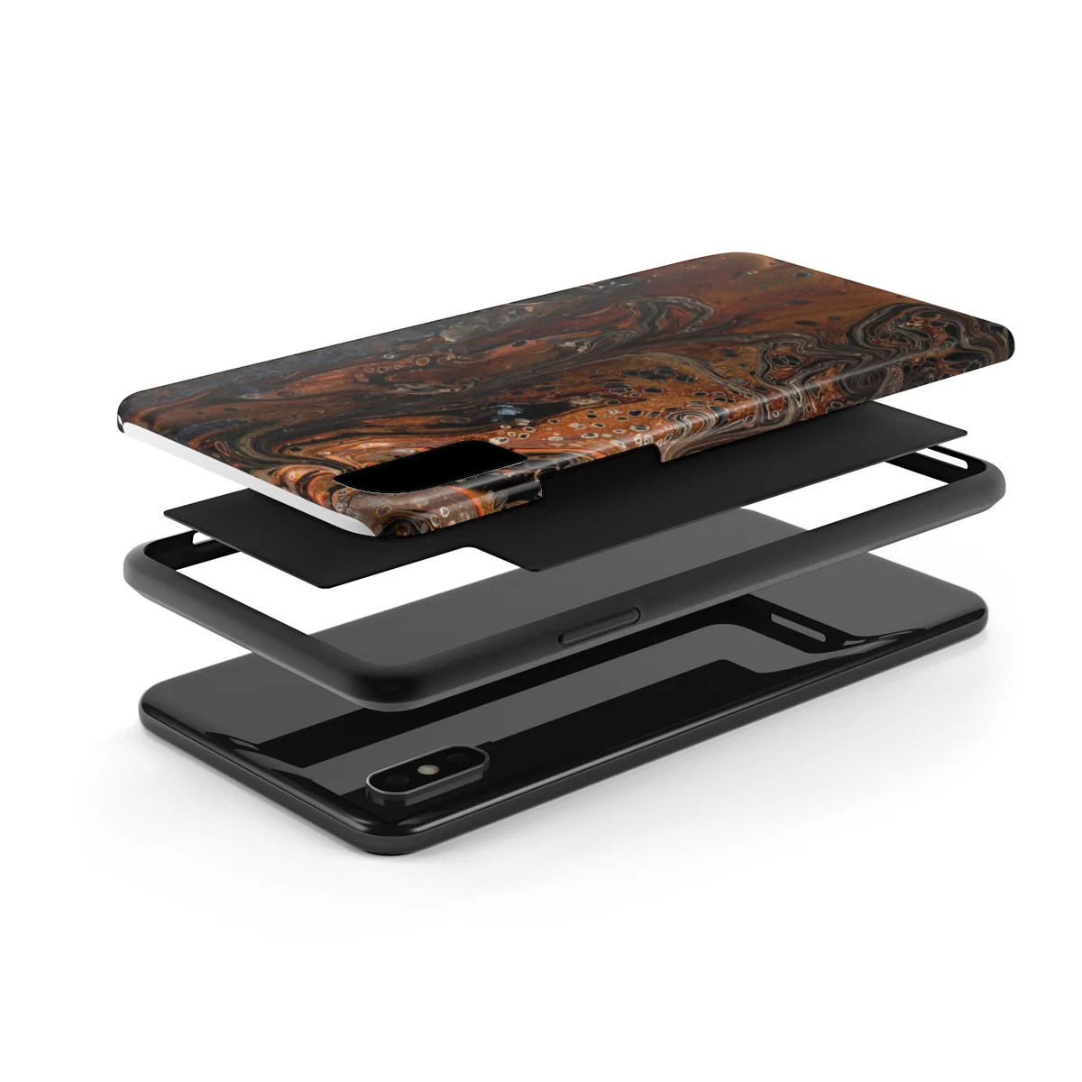Acrylic Pour Art Phone Case - Image 8